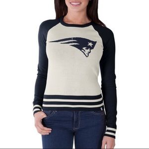 NWT 47 Brand Women’s Patriots Past Block Sweater